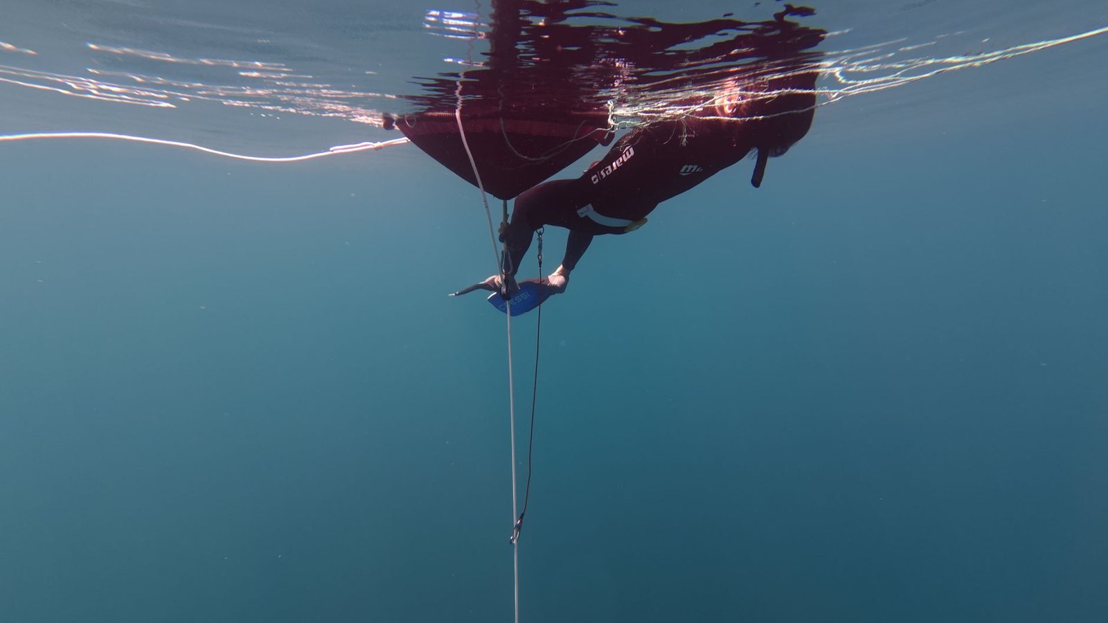 Freediving in Amed, Bali